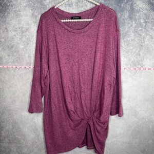 Botanique Purple Sweater Twist Detail XL